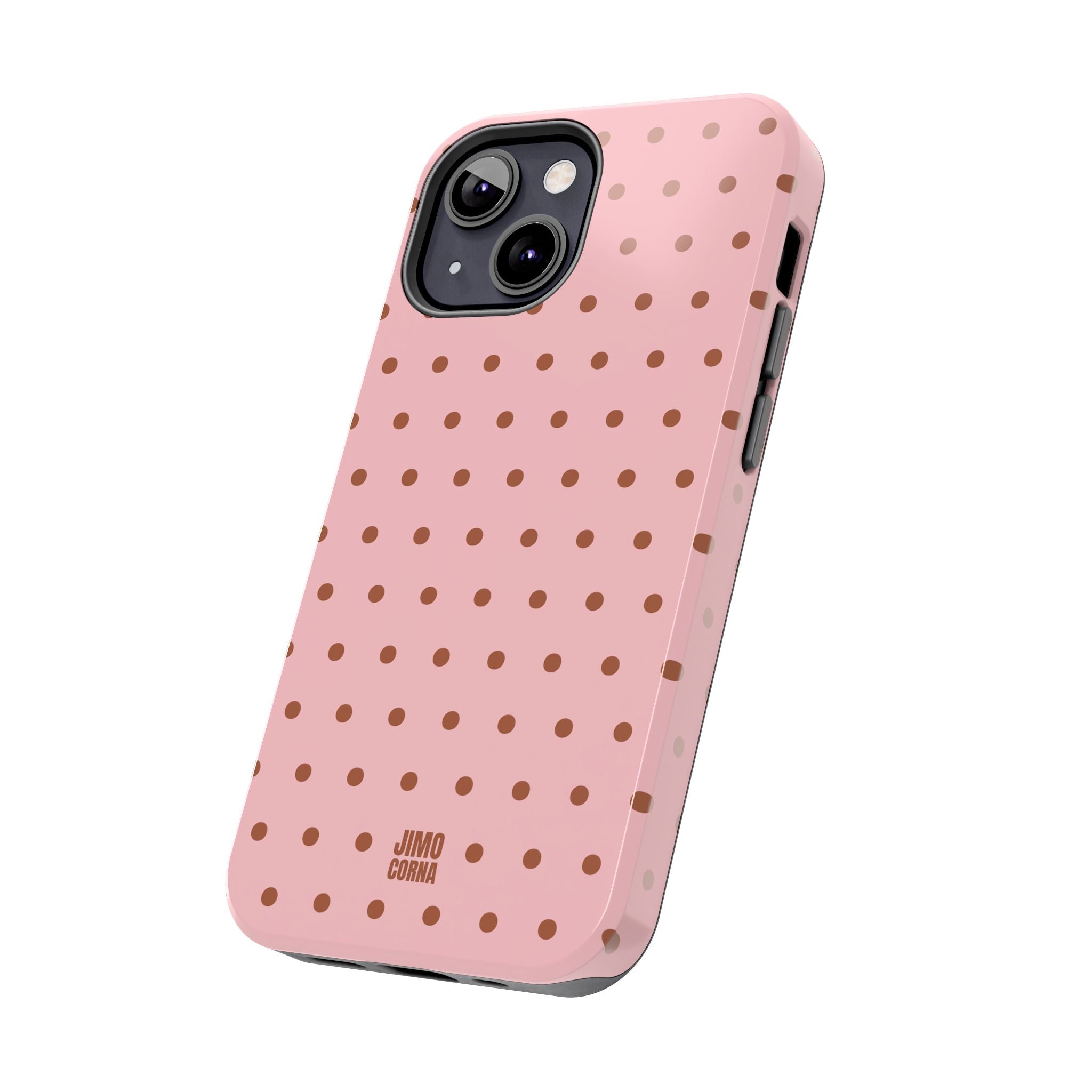 Polka Dot | Pink and Brown