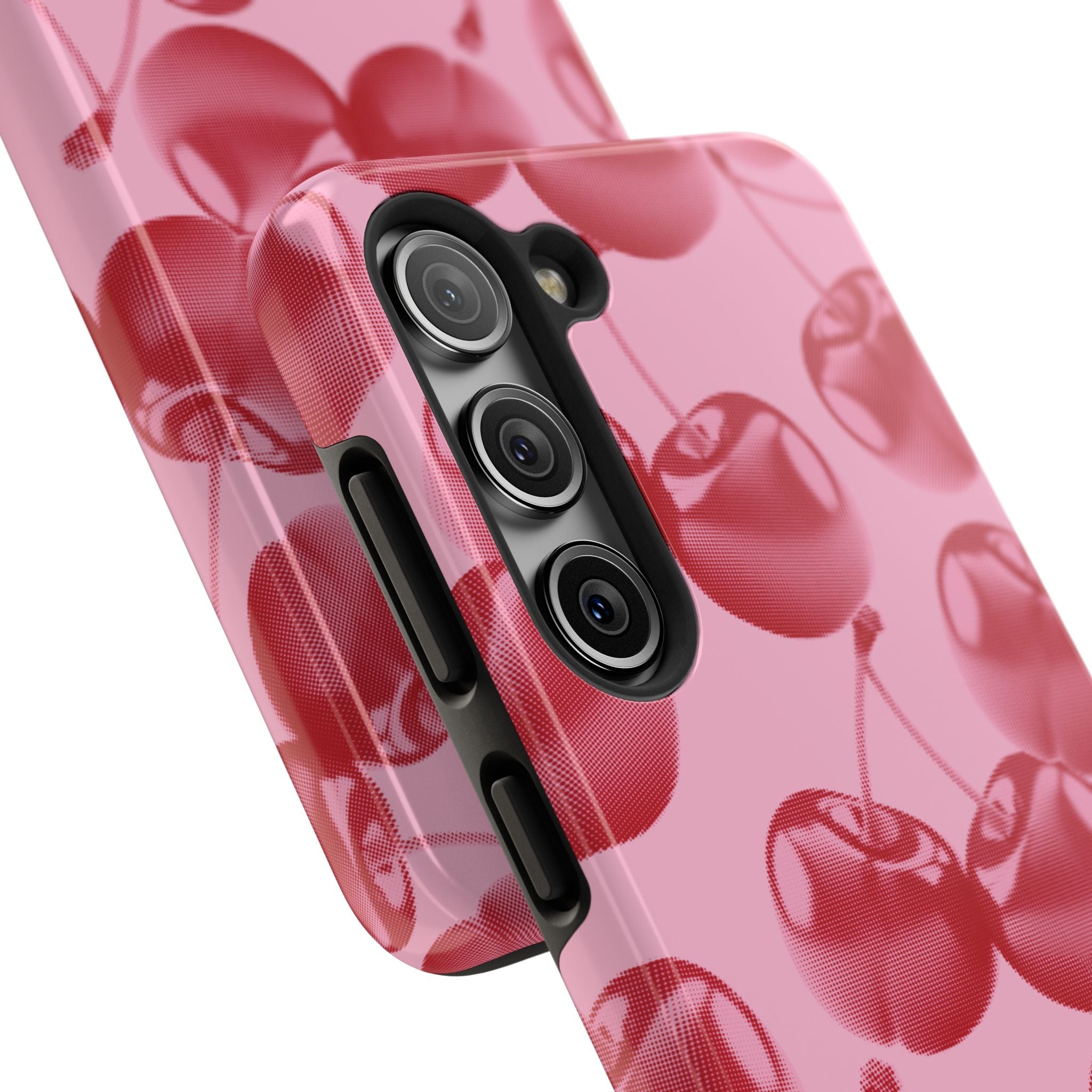 Pink Retro Cherries