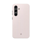 Baby Pink Soft Stripes