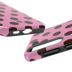 Big Polka Dot | Pink and Black