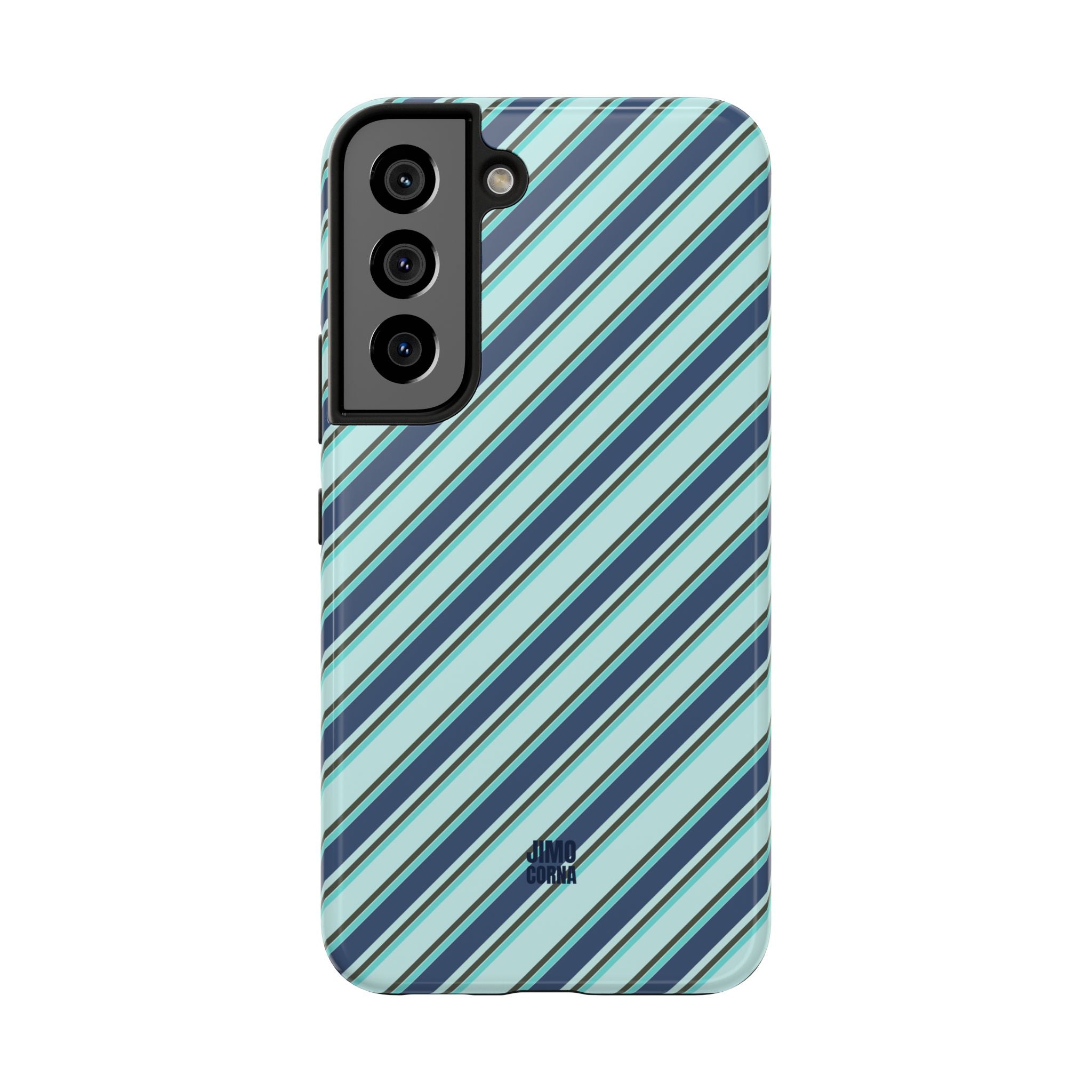 Angelina Stripes | Blue - Samsung Galaxy Case