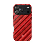 Angelina Stripes | Cherry - MagSafe iPhone Case