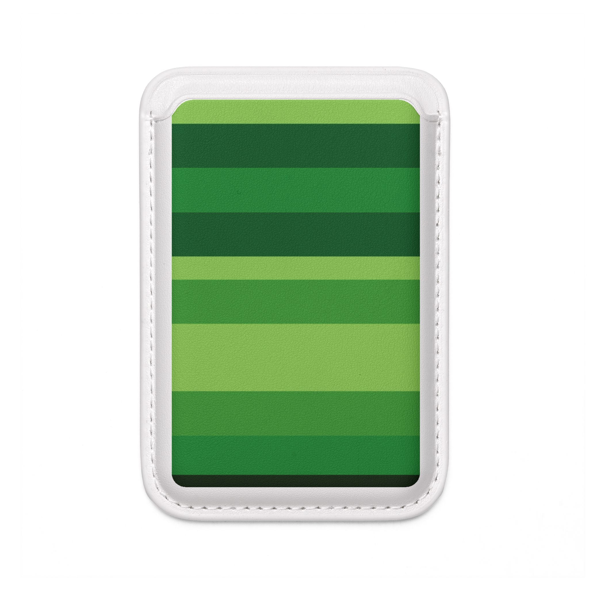 Matcha Stripe Vegan MagSafe Wallet