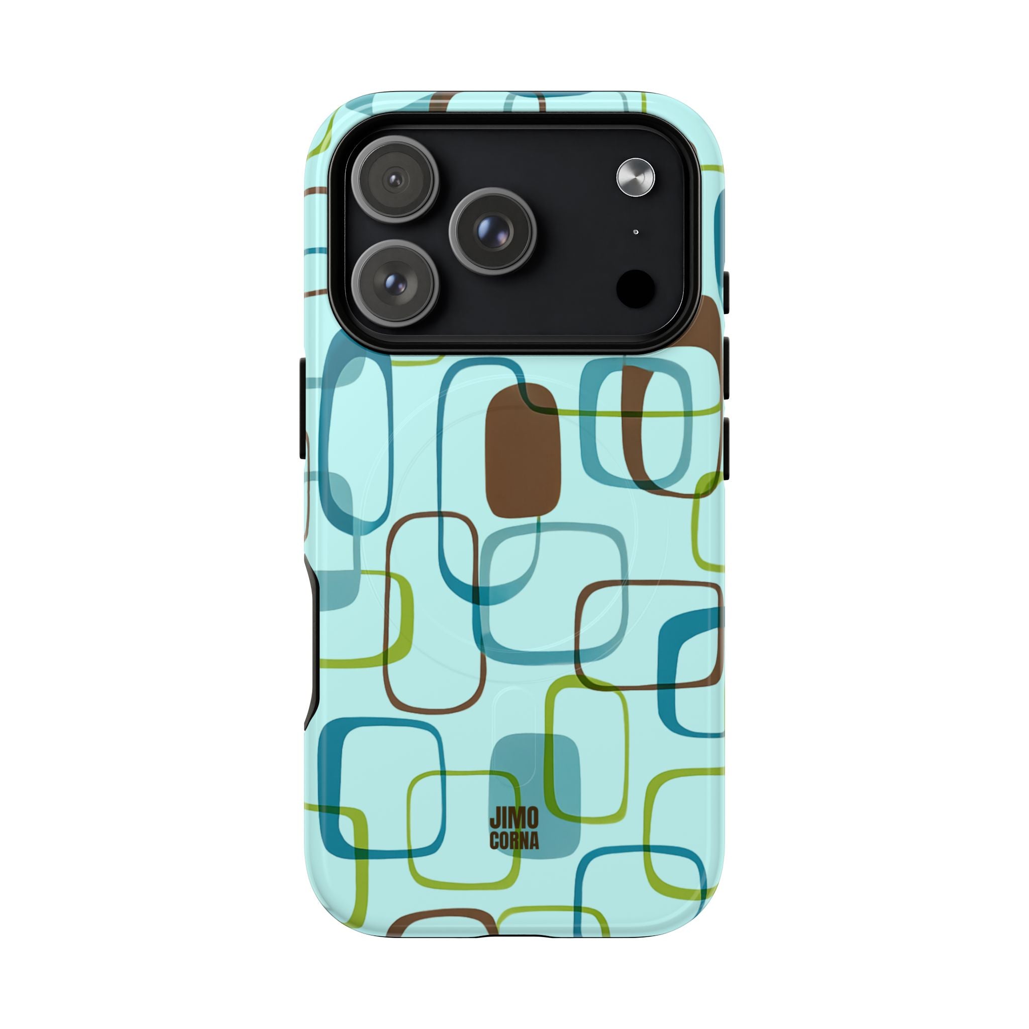 Coast Blocks MagSafe iPhone Case | Mint