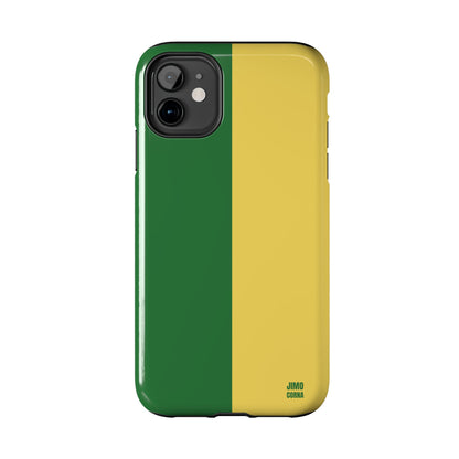 Green and Yellow Color Block