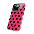 Big Polka Dot | Hot Pink and Black