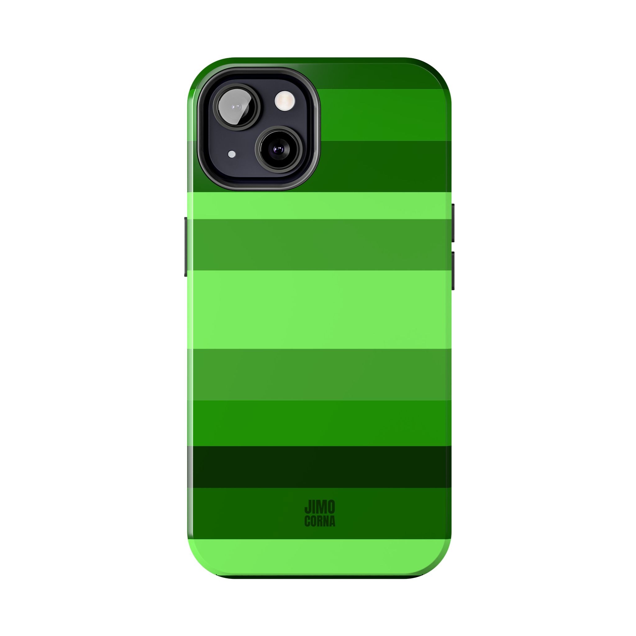 Matcha Stripe iPhone Case