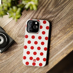 Big Polka Dot | White and Red