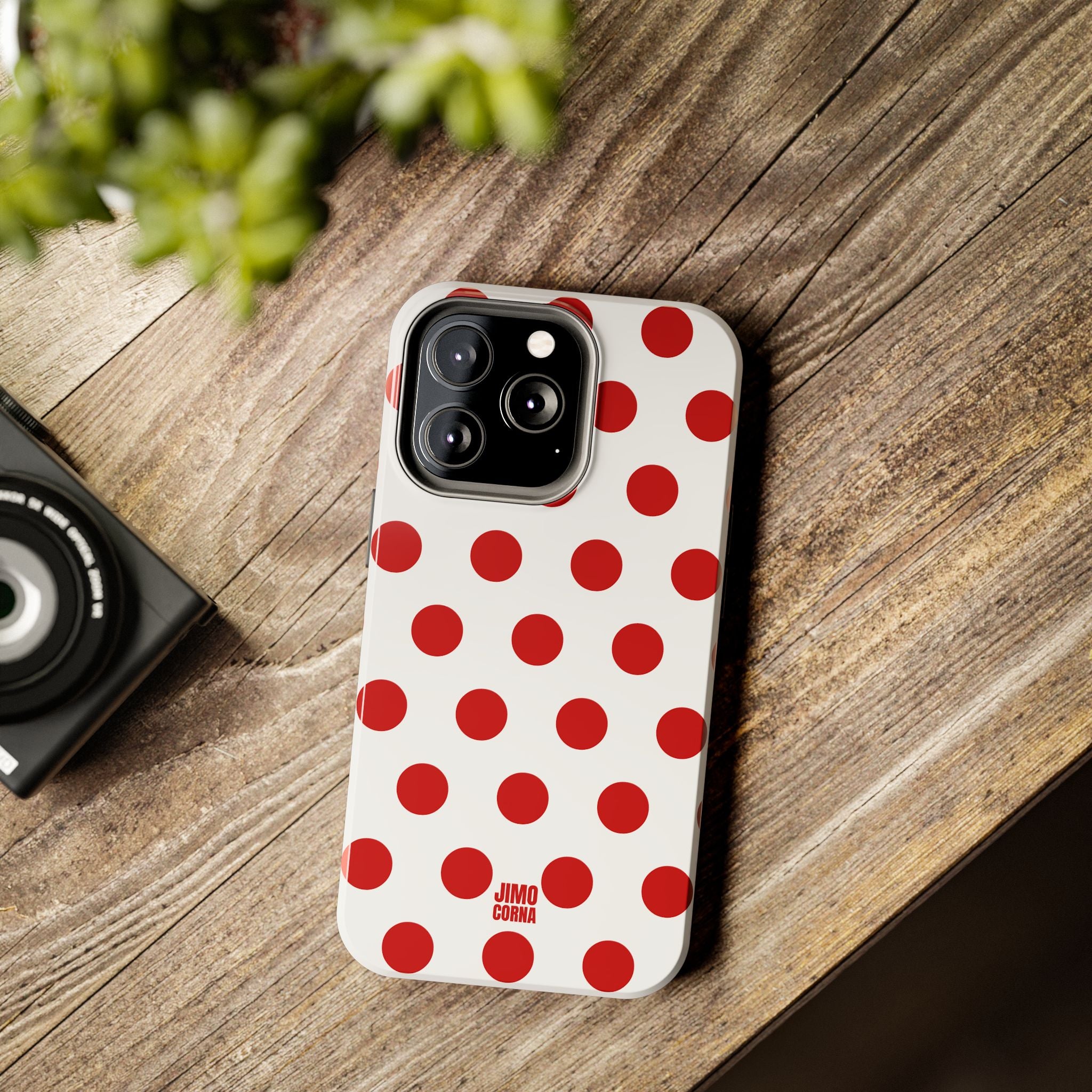 Big Polka Dot | White and Red