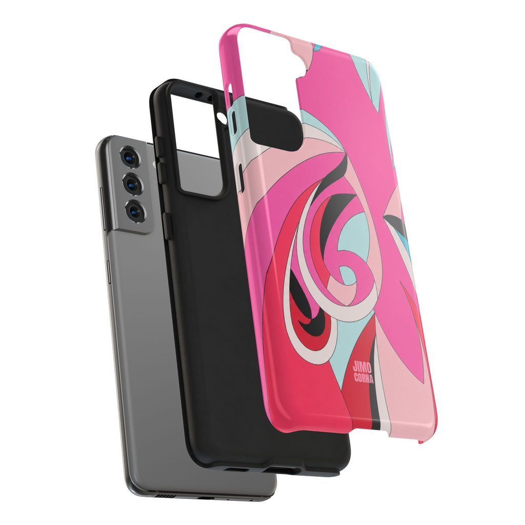 Pink Tropic Swirl Samsung Galaxy Case