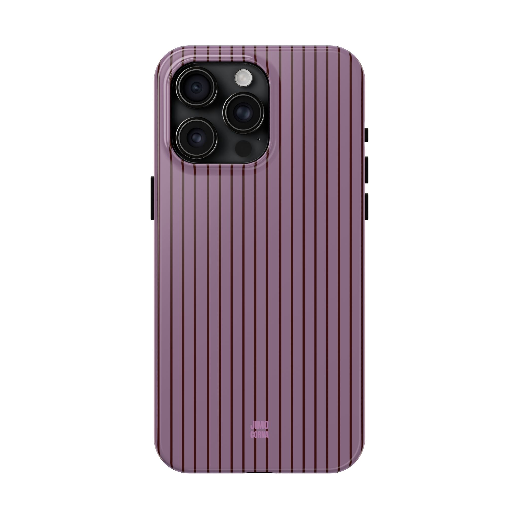 Plum Berry Soft Stripes