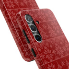 Holiday Knit | Red Samsung Galaxy Case