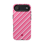 Angelina Stripes | Hot Pink - MagSafe iPhone Case