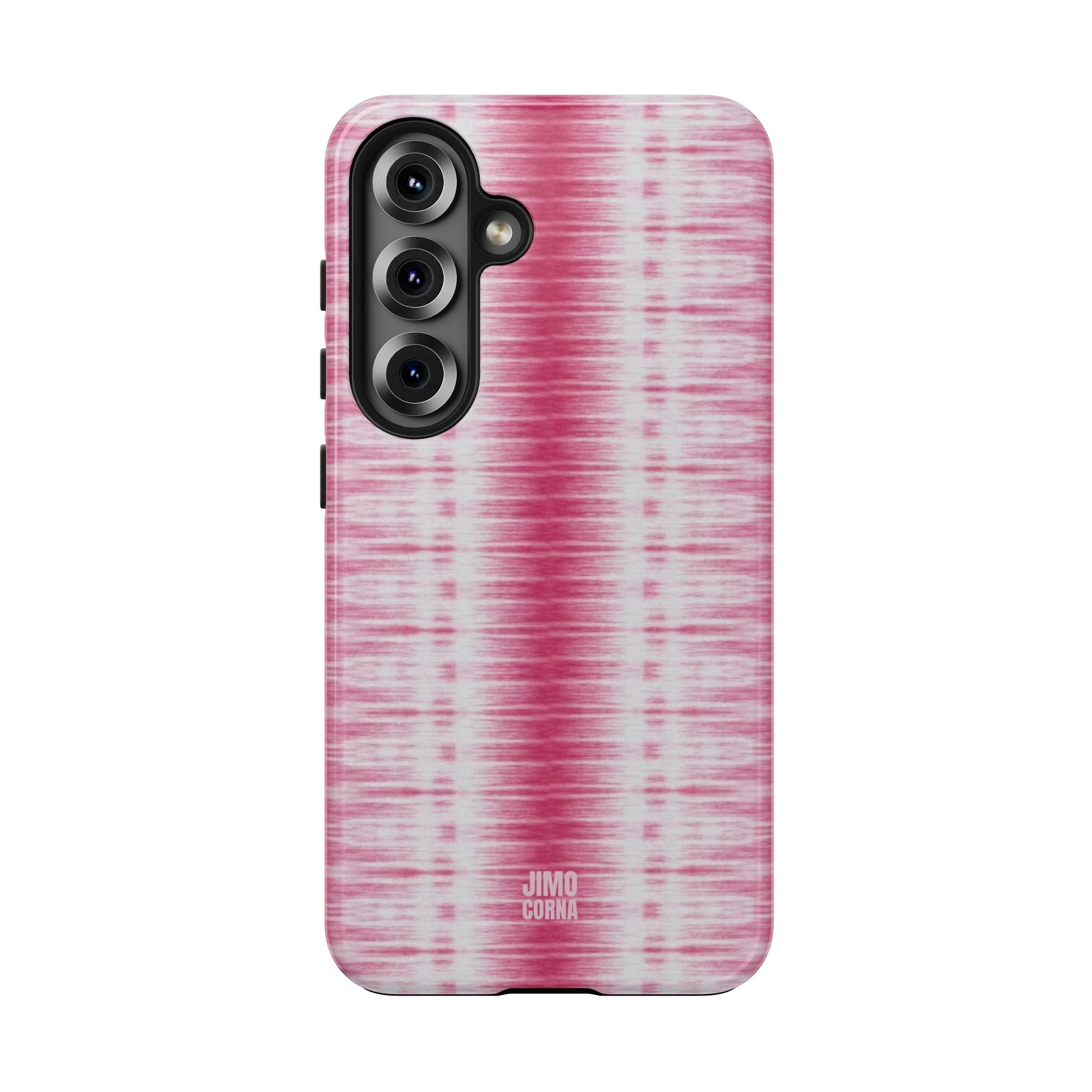 Pink Woven Texture Samsung Galaxy Case