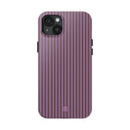 Plum Berry Soft Stripes
