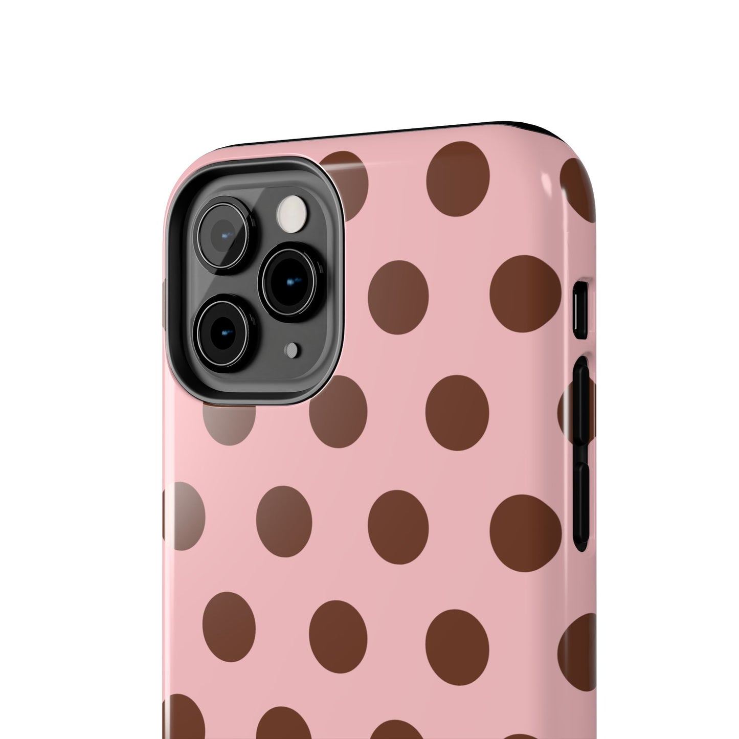 Big Polka Dot | Pink and Brown
