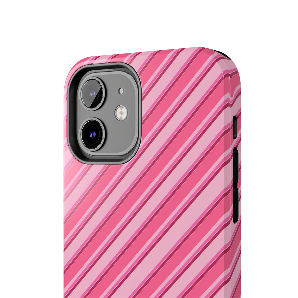 Angelina Stripes | Hot Pink - iPhone Case