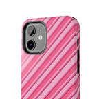 Angelina Stripes | Hot Pink - iPhone Case