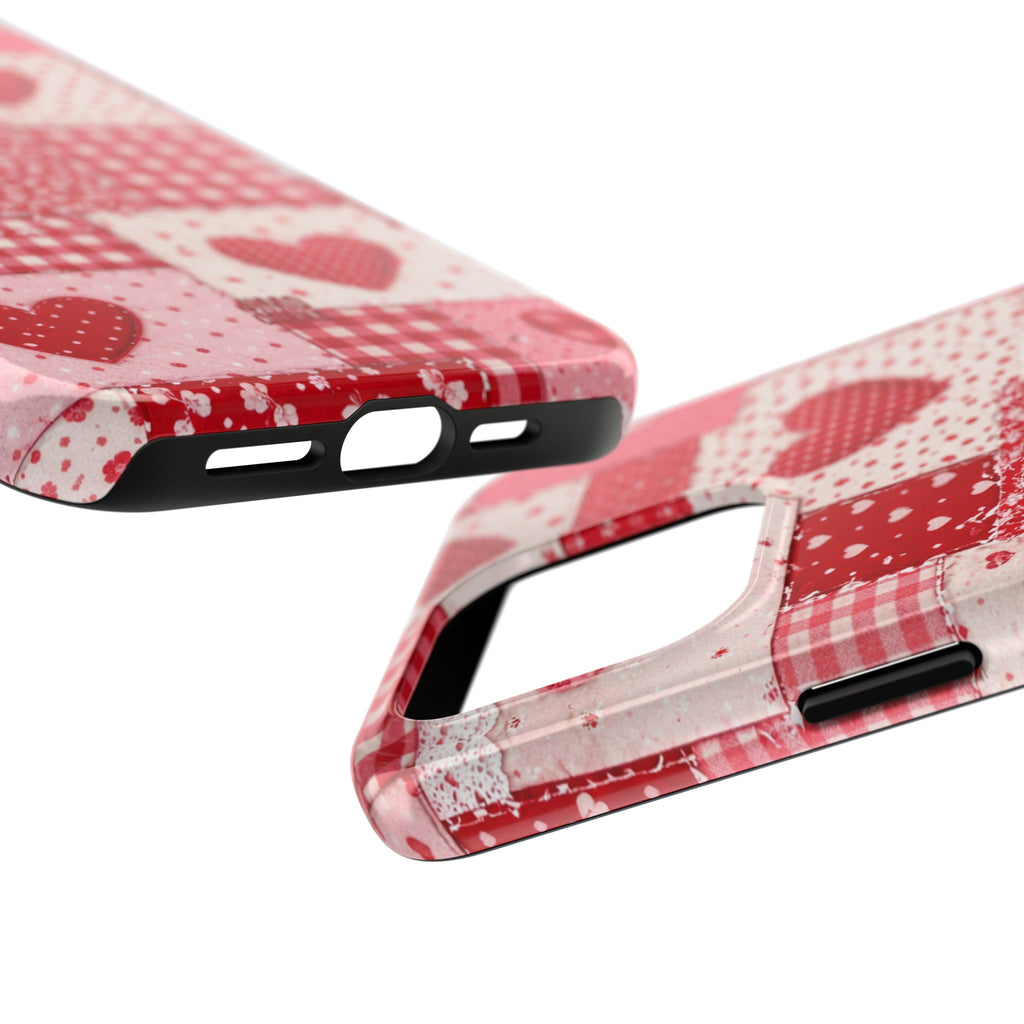 Patchwork Heart iPhone Case
