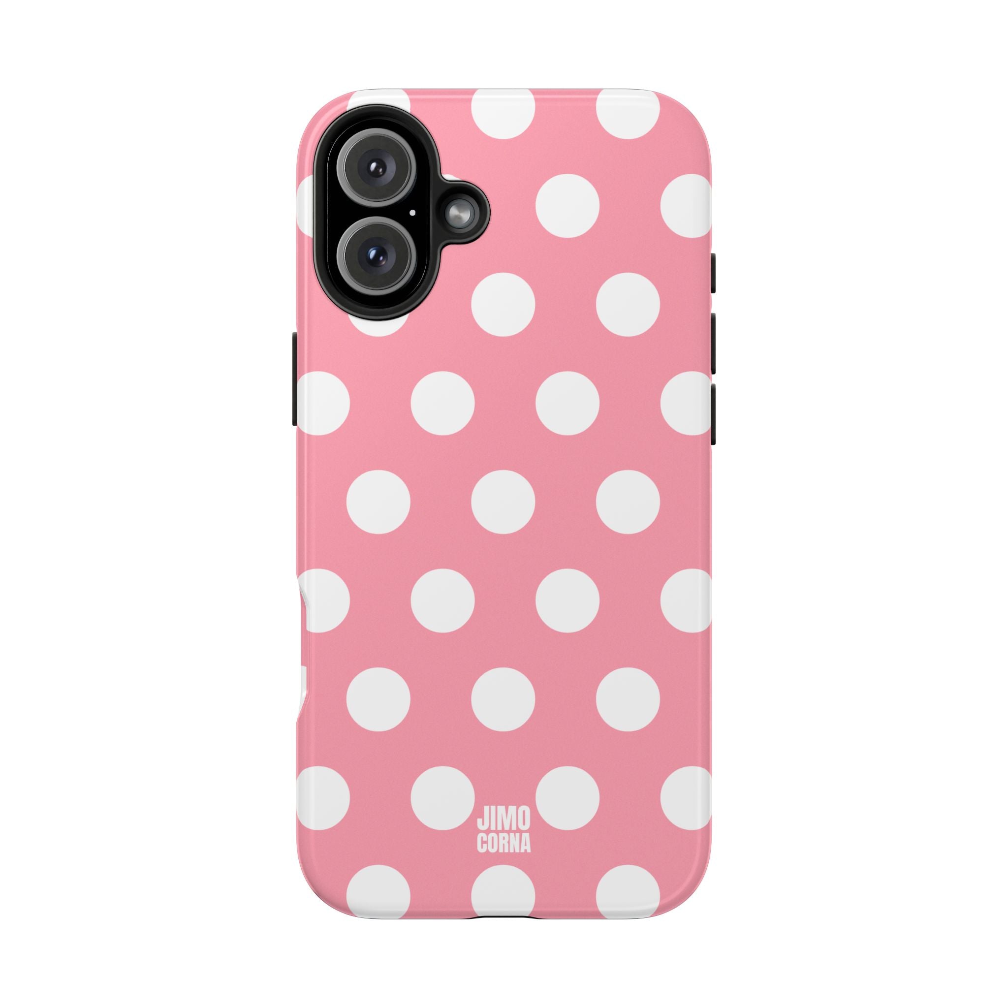 Big Polka Dot | Pink and White