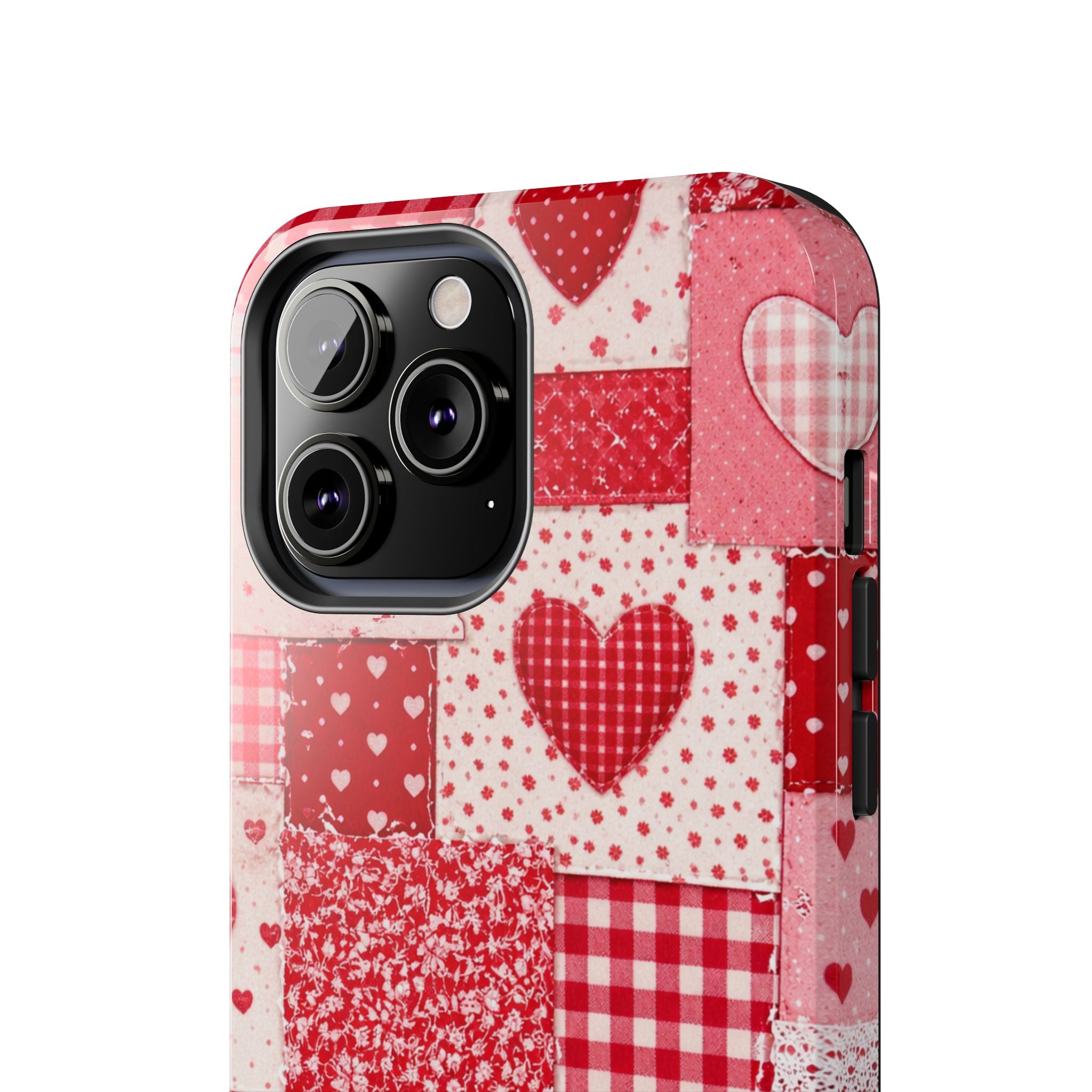 Patchwork Heart iPhone Case