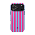 Bold Stripes MagSafe iPhone Case | Cotton Candy
