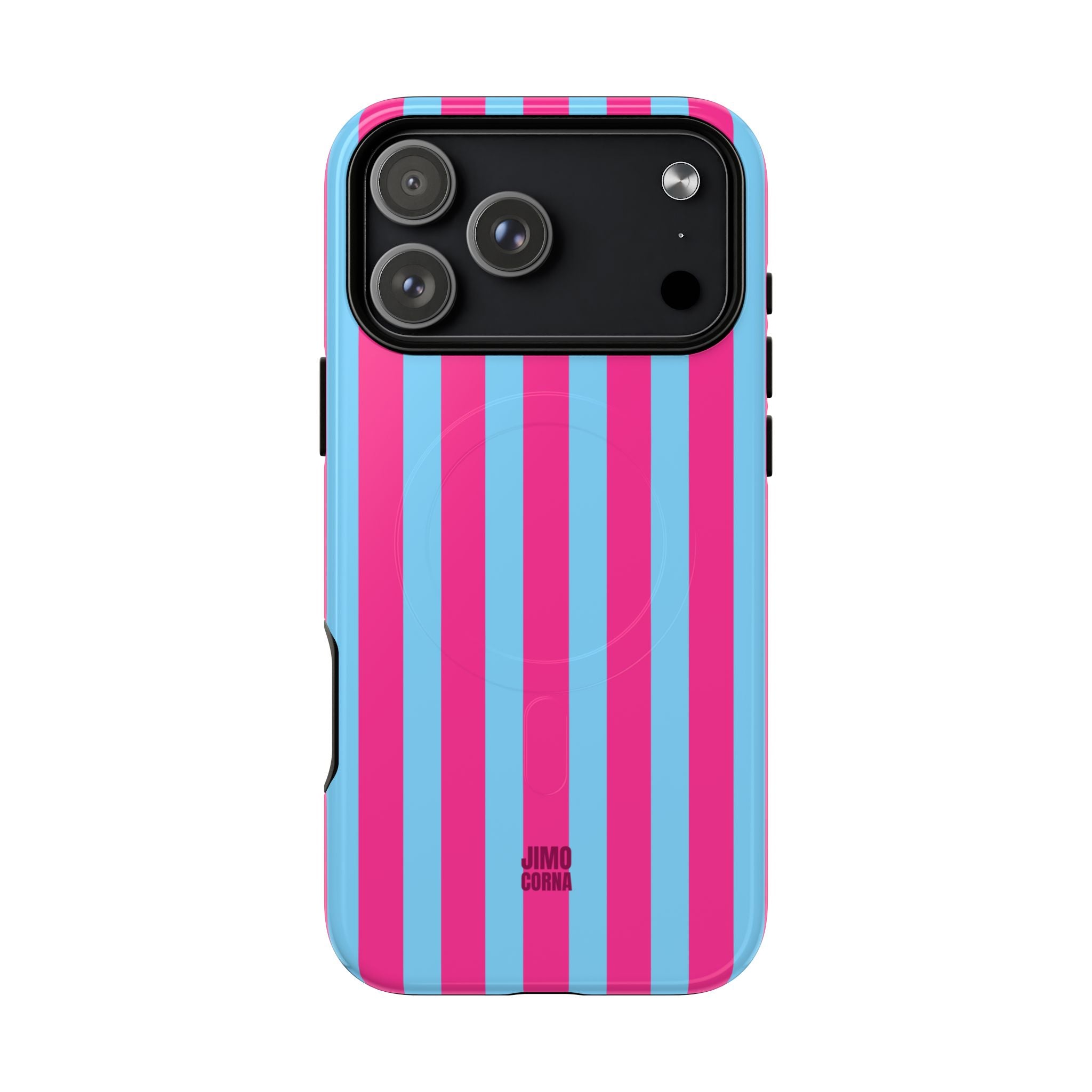 Bold Stripes MagSafe iPhone Case | Cotton Candy