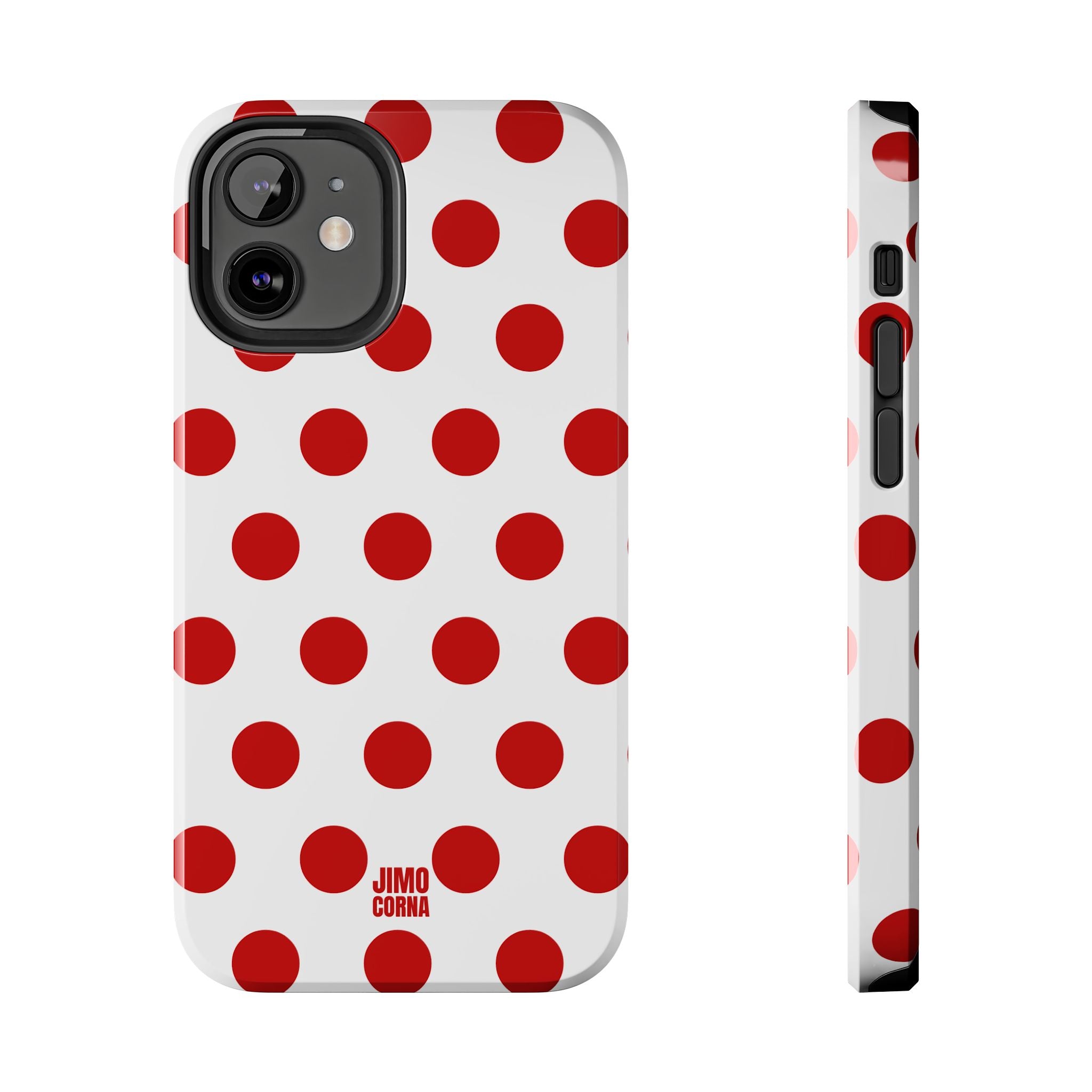 Big Polka Dot | White and Red