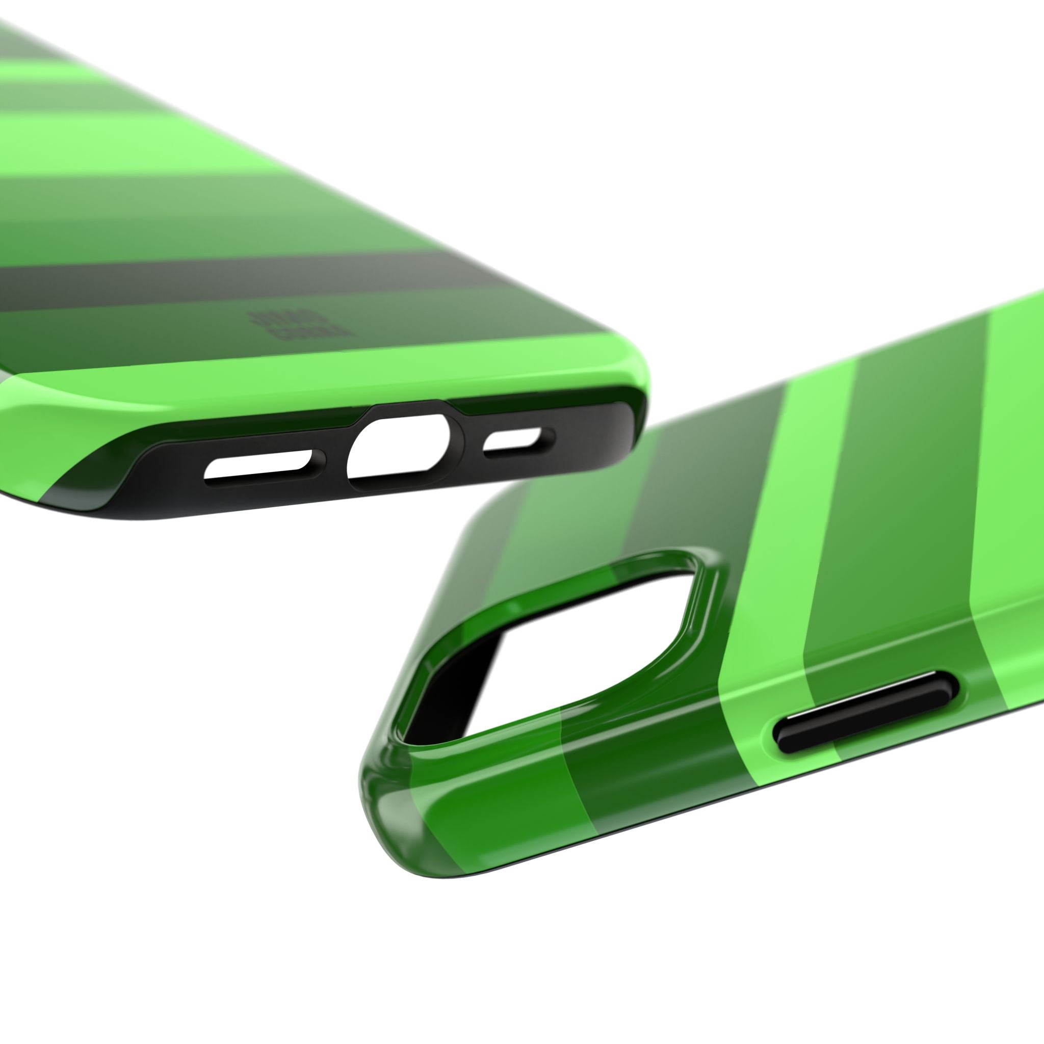 Matcha Stripe iPhone Case