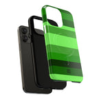 Matcha Stripe MagSafe iPhone Case
