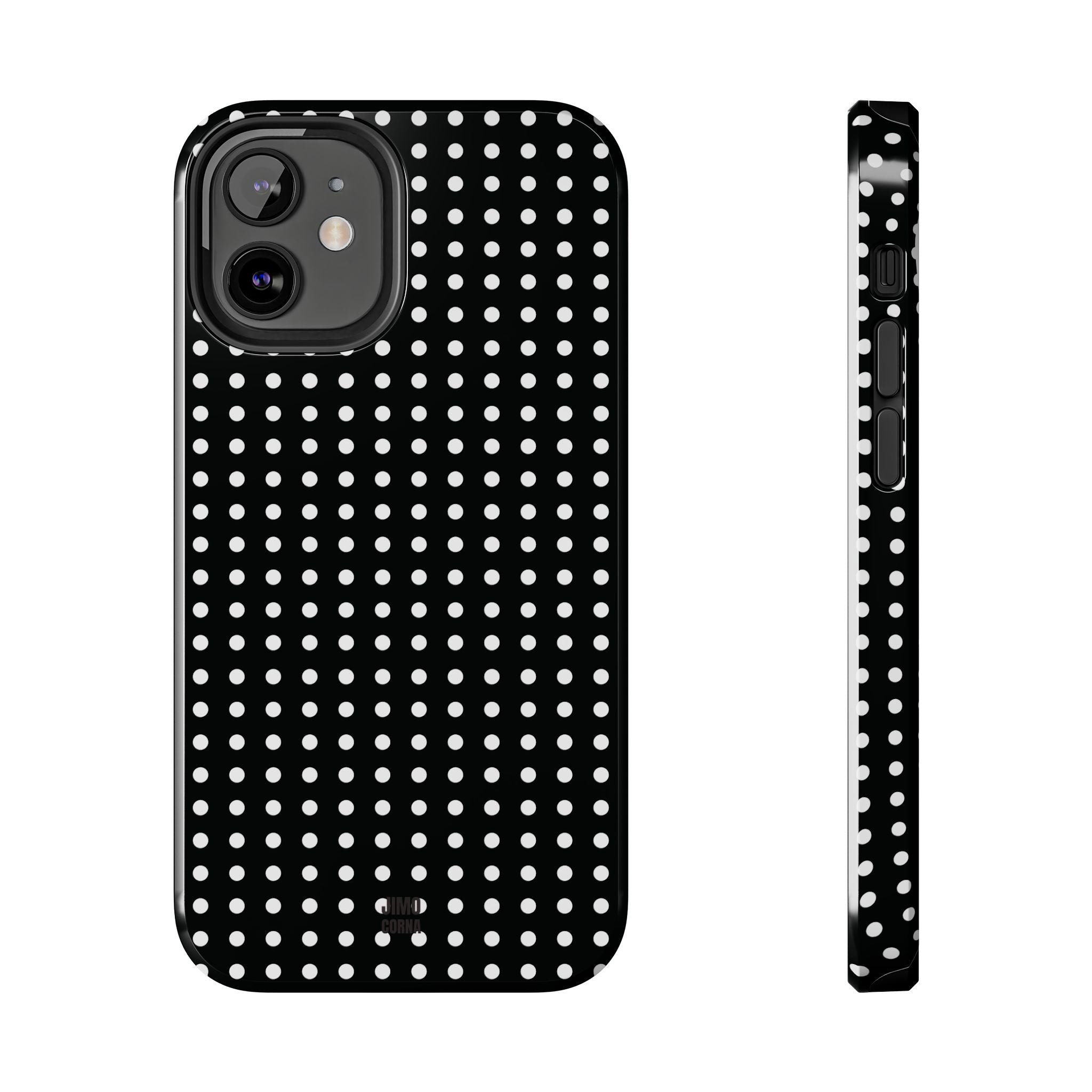 Black Polka Dot