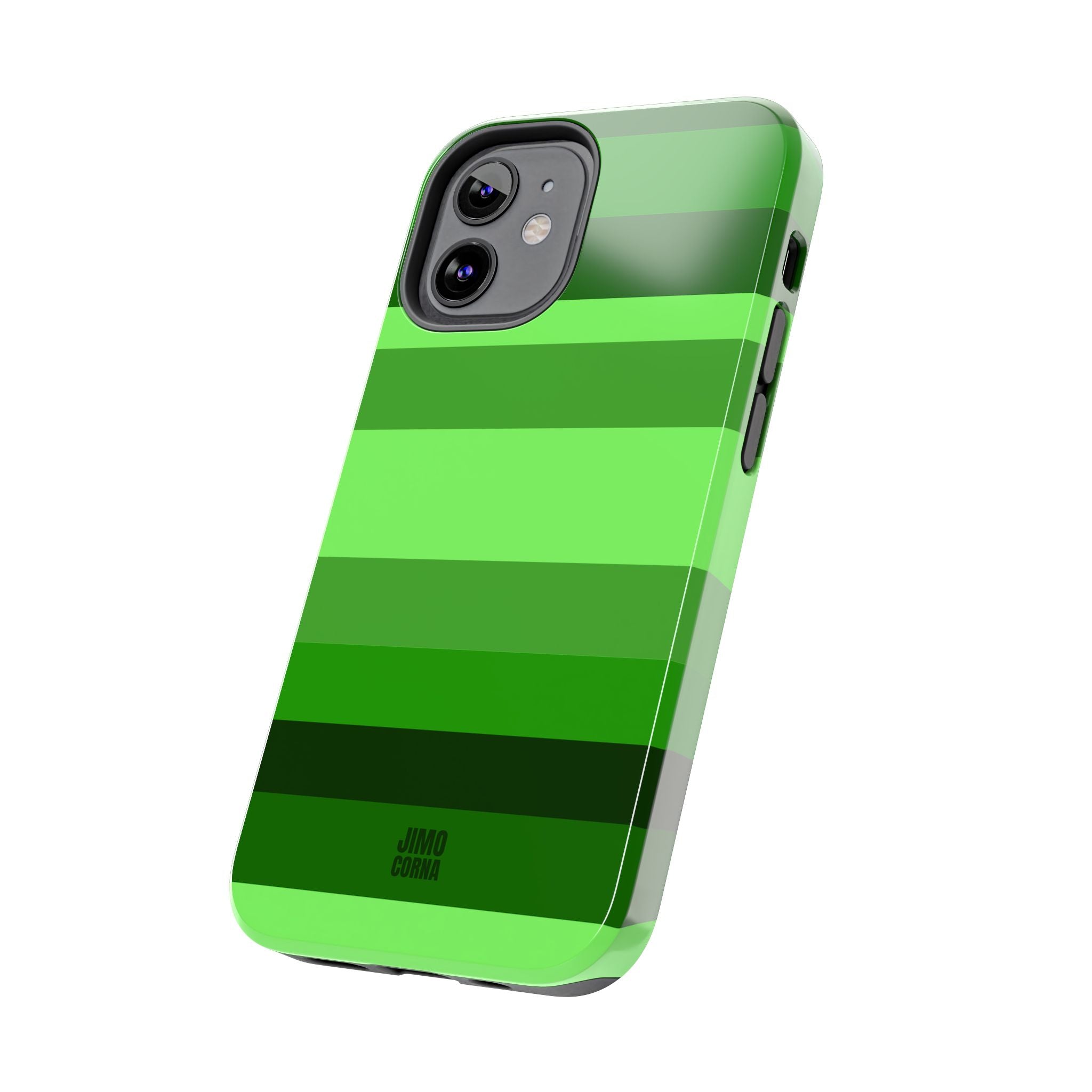 Matcha Stripe iPhone Case