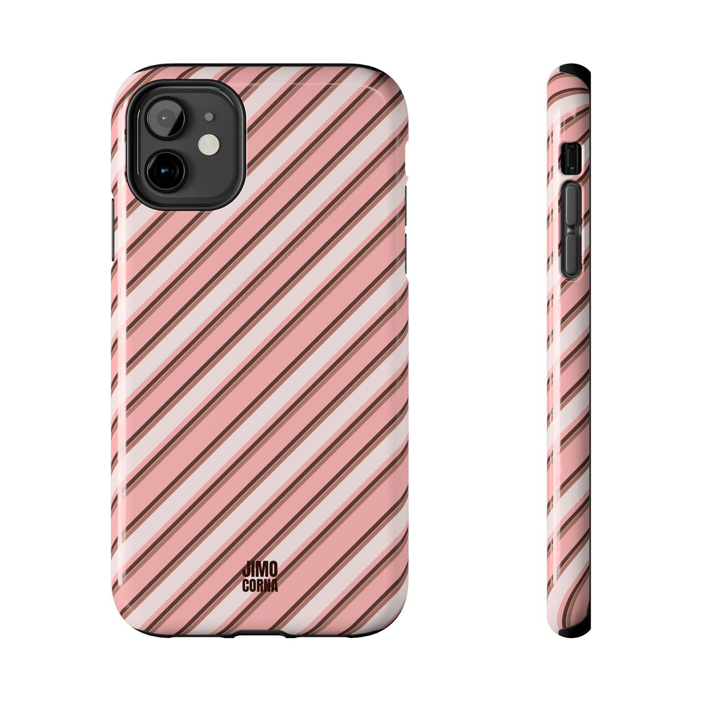 Angelina Stripes | Pink - iPhone Case