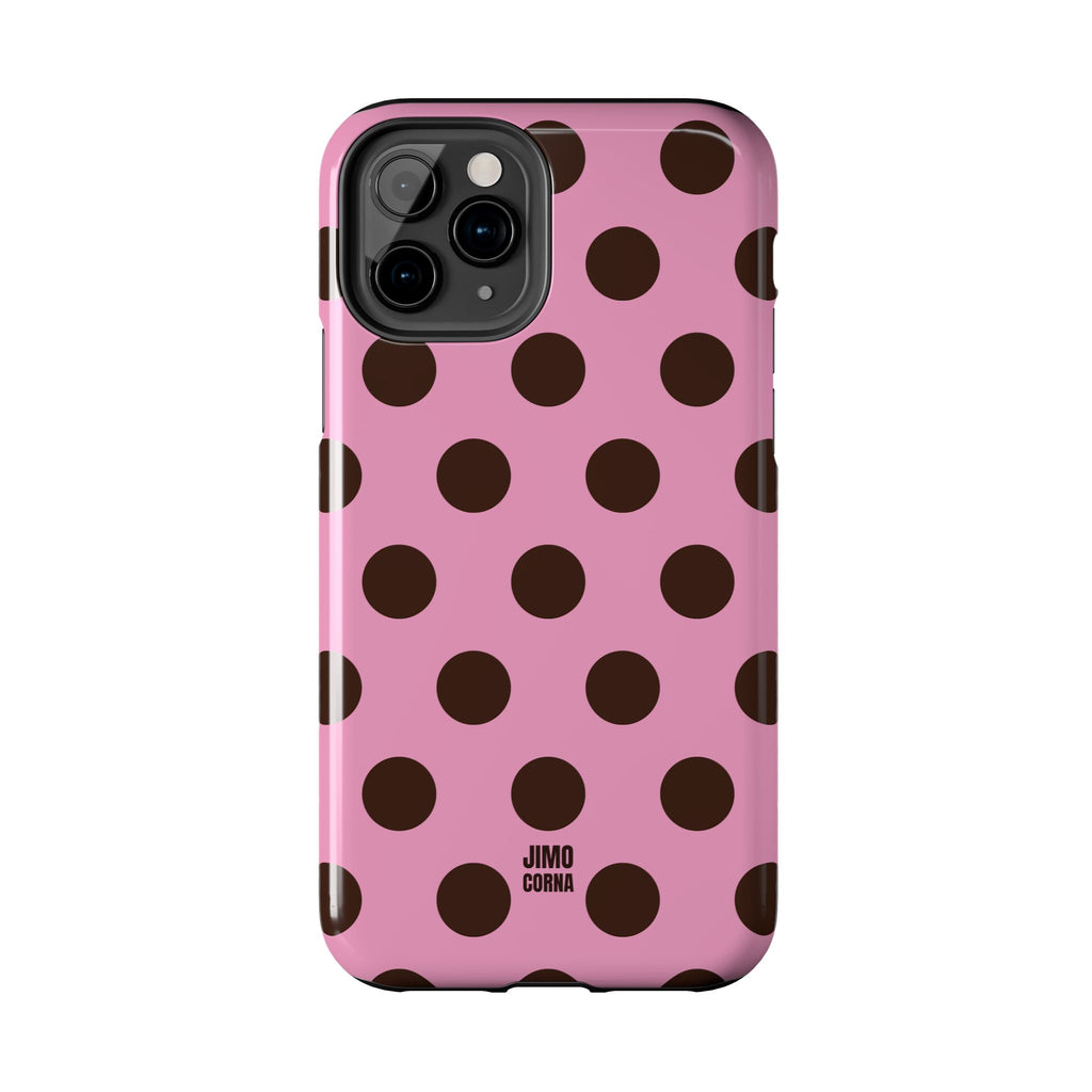 Big Polka Dot | Pink and Black