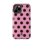 Big Polka Dot | Pink and Black