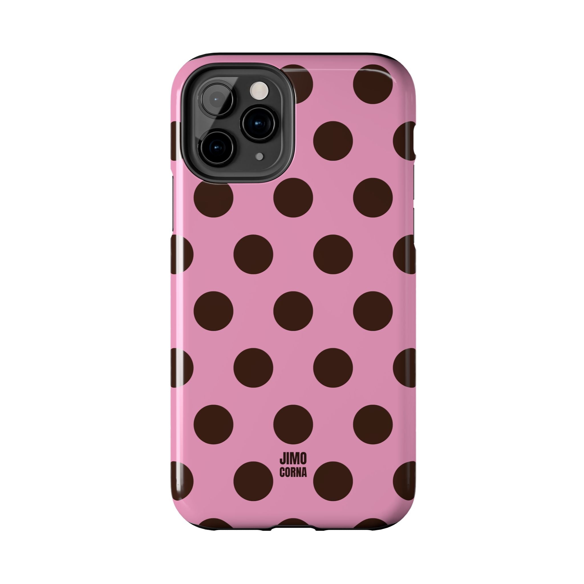 Big Polka Dot | Pink and Black