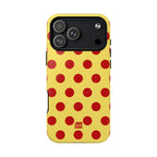 Big Polka Dot | Yellow and Red