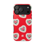 Rosy Lace MagSafe iPhone Case