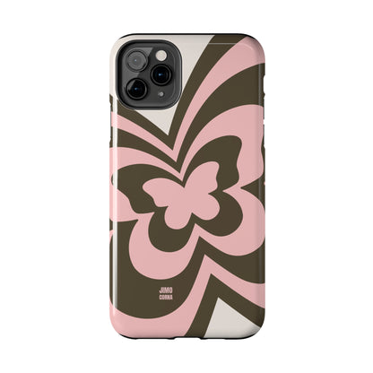 Pink Retro Butterfly