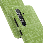 Holiday Knit | Green iPhone Case