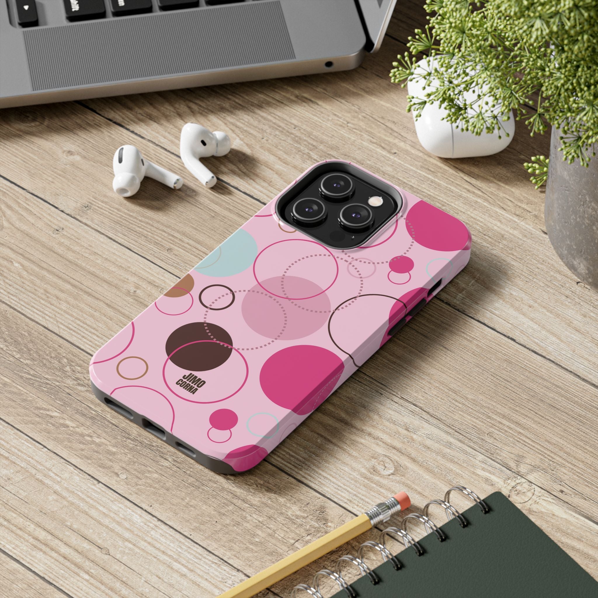 Spiral Pop iPhone Case | Pink