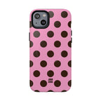 Big Polka Dot | Pink and Black