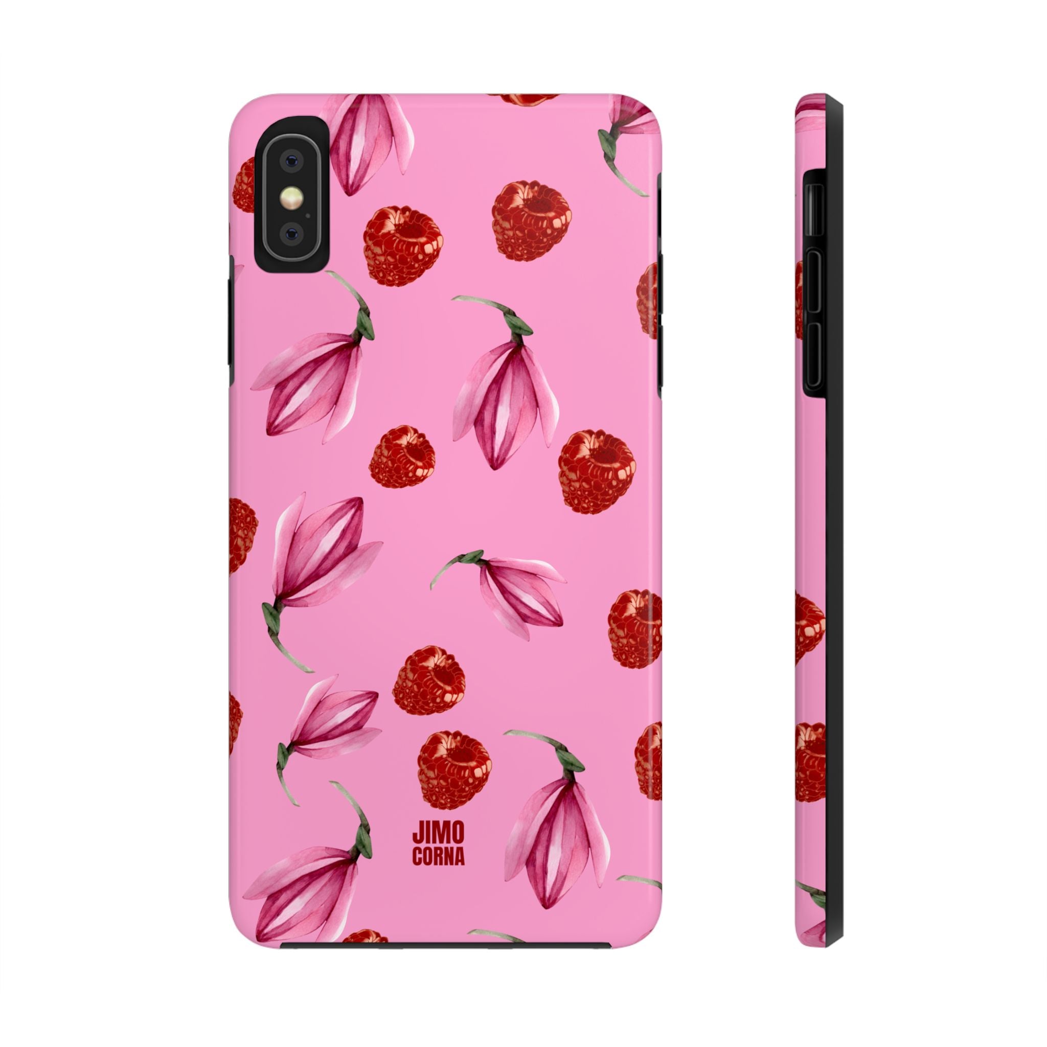 Raspberries and Flowers