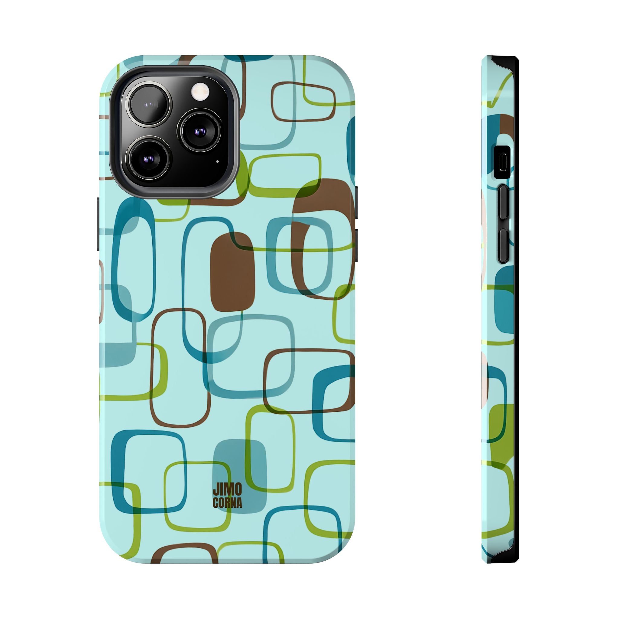 Coast Blocks iPhone Case | Mint