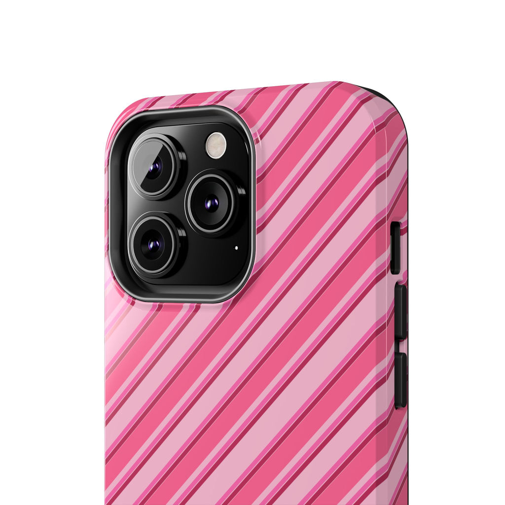 Angelina Stripes | Hot Pink - iPhone Case