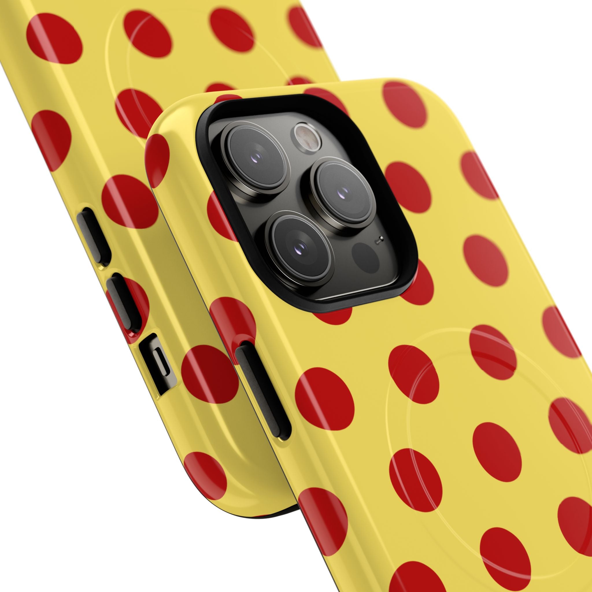 Big Polka Dot | Yellow and Red