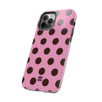 Big Polka Dot | Pink and Black