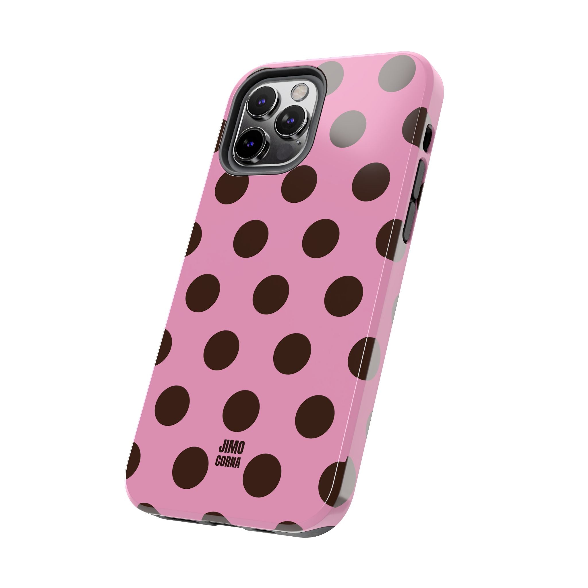 Big Polka Dot | Pink and Black