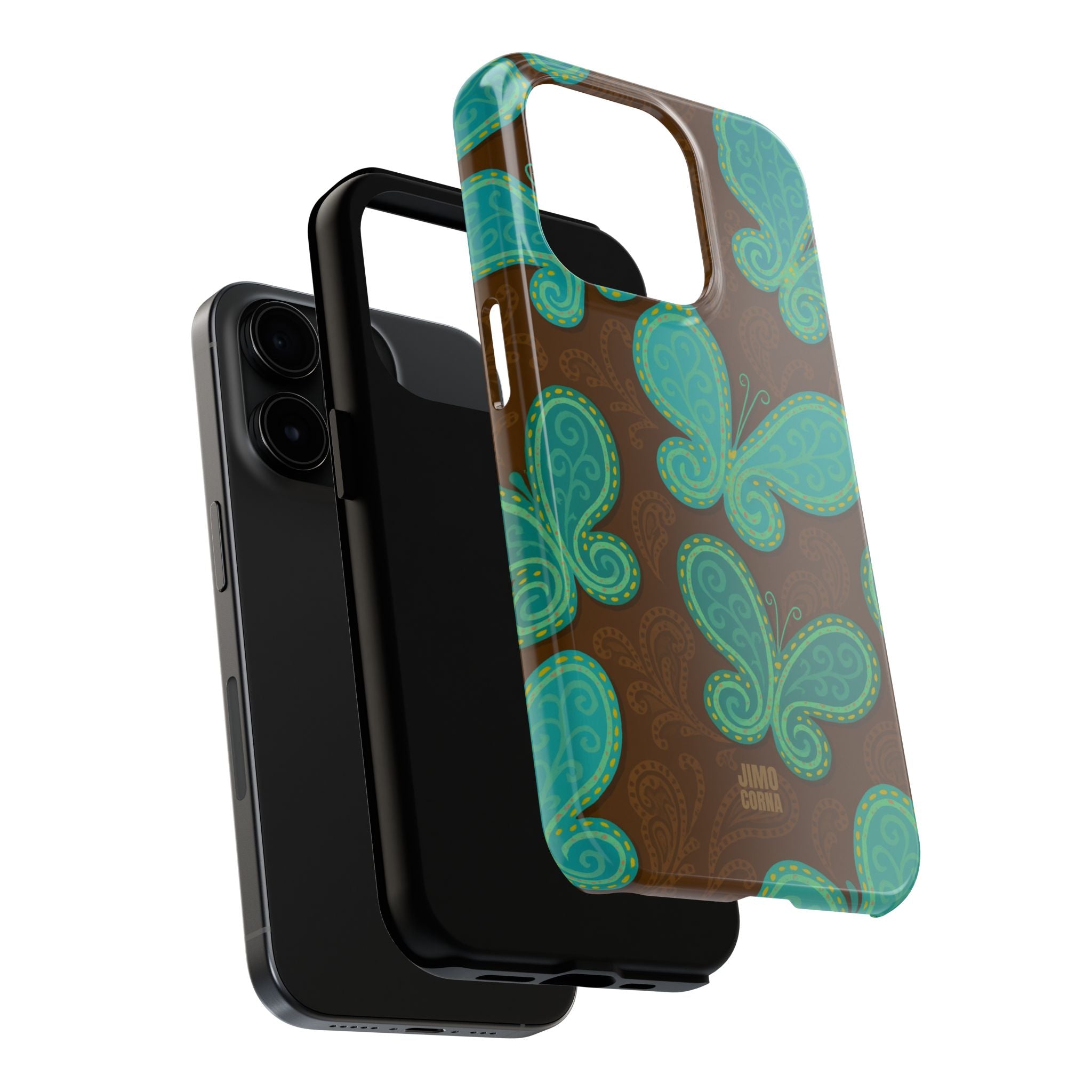 Cocoa Breeze Butterflies iPhone Case