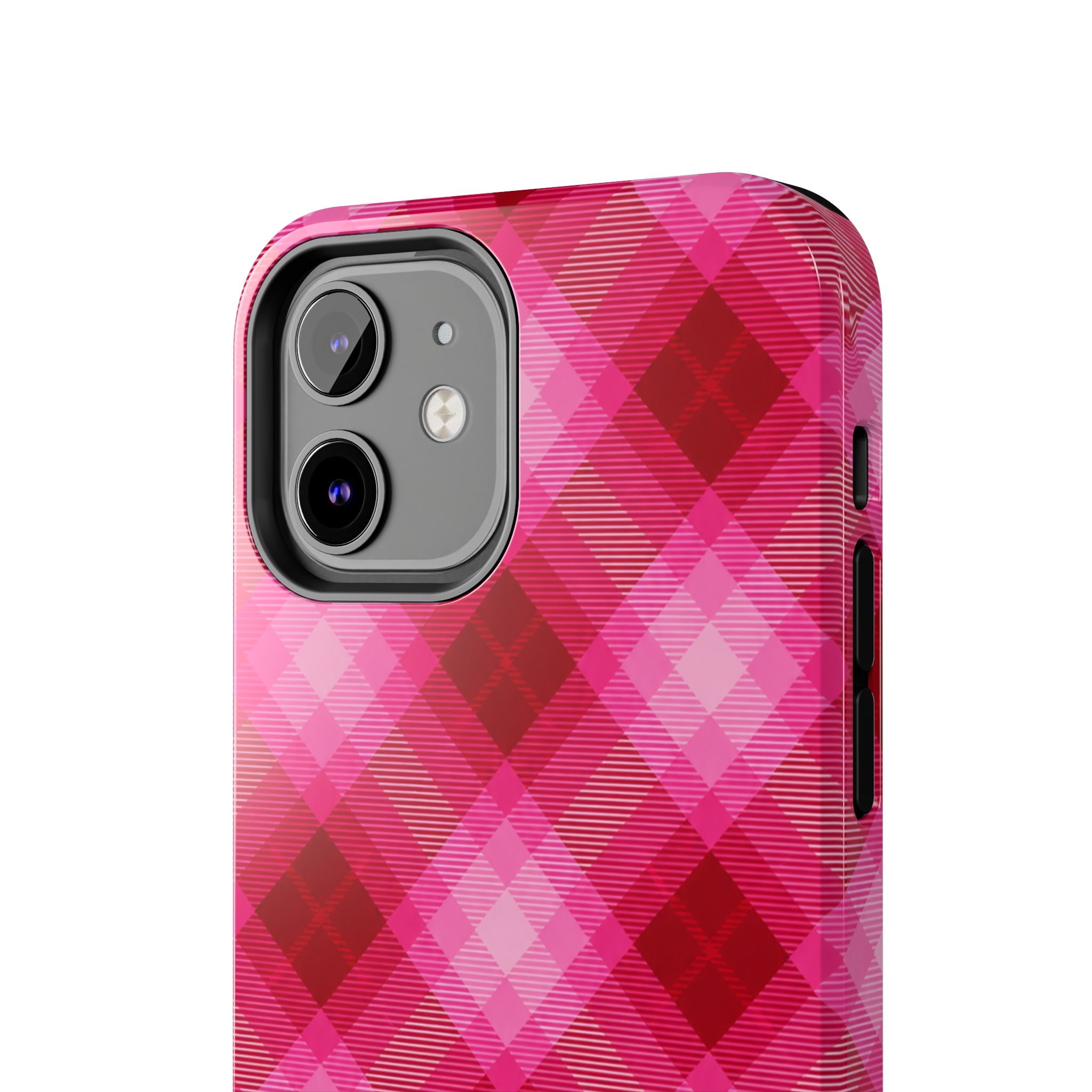 Pink Picnic Plaid iPhone Case